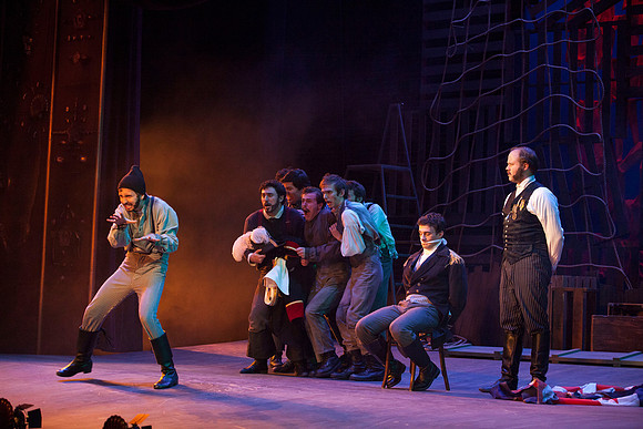 Peter and the Starcatcher is a wildly theatrical, hilarious and innovative retelling of how a miserable orphan came to be "The Boy Who Never Grew Up." Thirteen-year-old Molly Aster, a Starcatcher appr