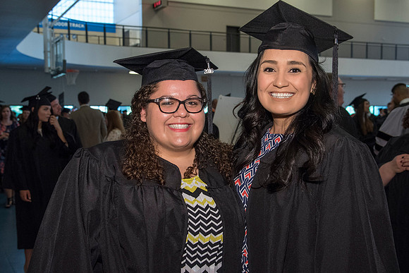 Students of Brigham Young University-Idaho prior to convocation of the Spring 2016 semester. Photo by Ryan Chase.