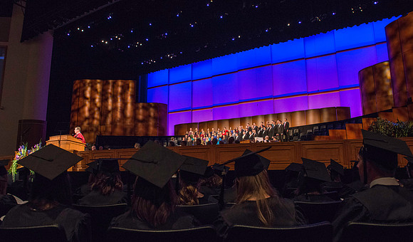 BYU-Idaho graduation.