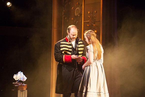 Peter and the Starcatcher is a wildly theatrical, hilarious and innovative retelling of how a miserable orphan came to be "The Boy Who Never Grew Up." Thirteen-year-old Molly Aster, a Starcatcher appr