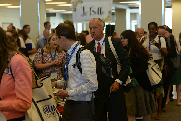 Online Instructors gather for a conference at BYU-Idaho. Photos by Photo Services