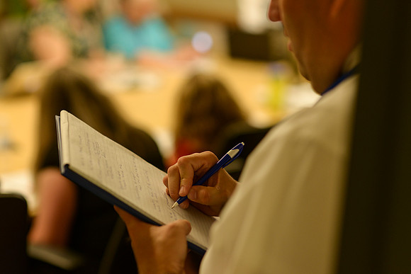 Online Instructors gather for a conference at BYU-Idaho. Photos by Photo Services