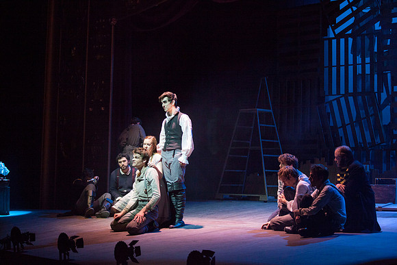 Peter and the Starcatcher is a wildly theatrical, hilarious and innovative retelling of how a miserable orphan came to be "The Boy Who Never Grew Up." Thirteen-year-old Molly Aster, a Starcatcher appr