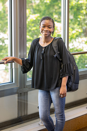 Student model for Admissions Viewbook.