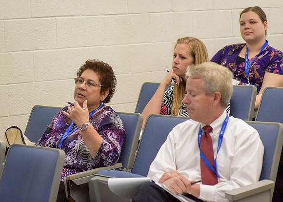 Online Instructors gather for a conference at BYU-Idaho. Photos by Photo Services