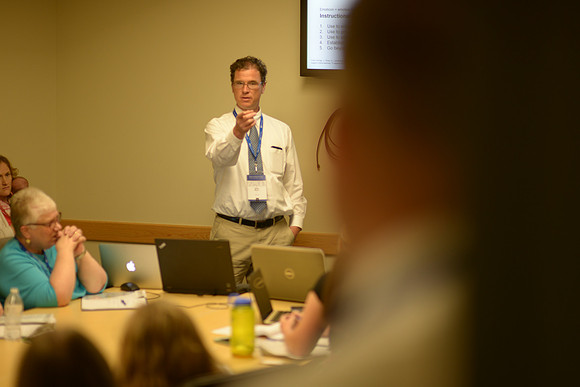 Online Instructors gather for a conference at BYU-Idaho. Photos by Photo Services