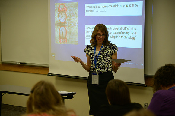 Online Instructors gather for a conference at BYU-Idaho. Photos by Photo Services