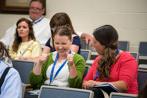 Online Instructors come to BYU-Idaho campus for further learning to enhance teaching skills.