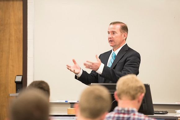 College of Business and Communications faculty, Steven Rigby.
