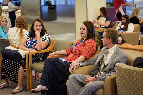Online Instructors gather for a conference at BYU-Idaho. Photos by Photo Services