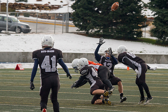 It was a constant battle on the turf for the championship title as the Knights took on the Hurricanes. The Knights were able to hold the Hurricanes as they played in overtime, with the final score bei