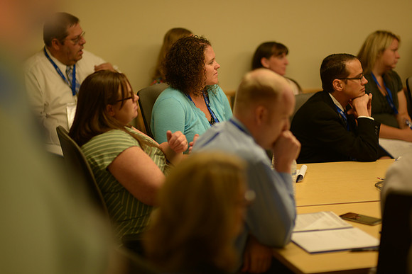 Online Instructors gather for a conference at BYU-Idaho. Photos by Photo Services