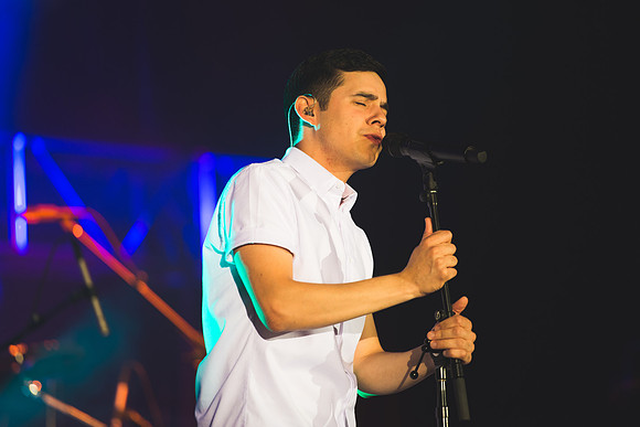 David Archuleta performed two concerts during Spring Semester in the Hart Auditorium.