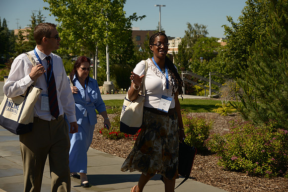 Online Instructors gather for a conference at BYU-Idaho. Photos by Photo Services