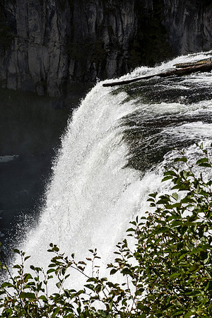 Geology Instructor, Dan Moore takes a group of faculty up to Island Park and Mesa Falls, teaching about the Henrys Fork Caldera and answering Geology questions about the area.