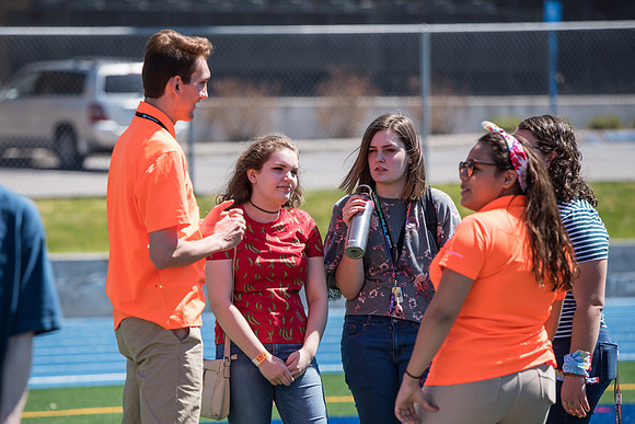 BYU-Idaho Get Connected, new students meeting their iTeam. Spring Semester