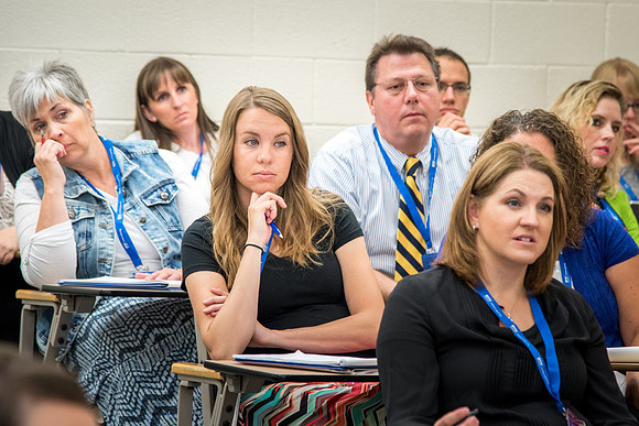 Online Instructors come to BYU-Idaho campus for further learning to enhance teaching skills.