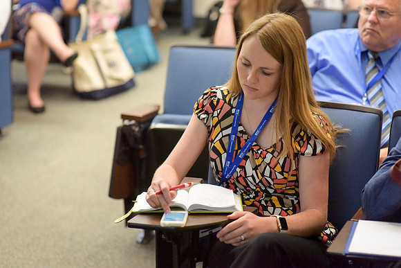 Online Instructors gather for a conference at BYU-Idaho. Photos by Photo Services