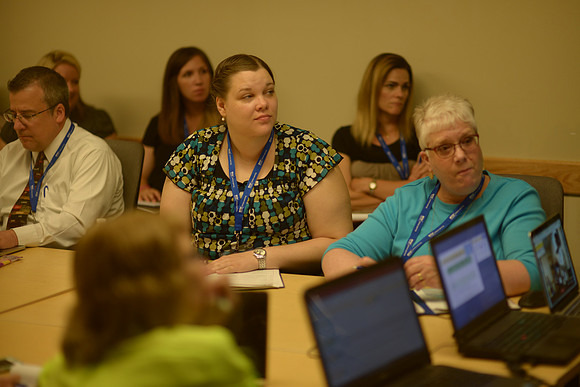 Online Instructors gather for a conference at BYU-Idaho. Photos by Photo Services