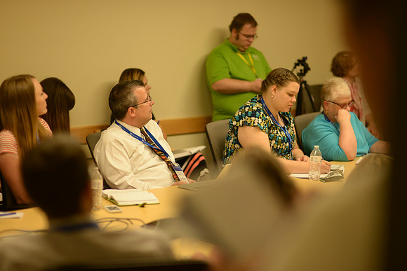Online Instructors gather for a conference at BYU-Idaho. Photos by Photo Services