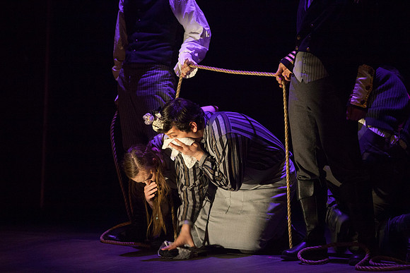 Peter and the Starcatcher is a wildly theatrical, hilarious and innovative retelling of how a miserable orphan came to be "The Boy Who Never Grew Up." Thirteen-year-old Molly Aster, a Starcatcher appr