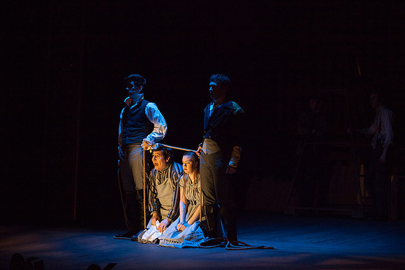 Peter and the Starcatcher is a wildly theatrical, hilarious and innovative retelling of how a miserable orphan came to be "The Boy Who Never Grew Up." Thirteen-year-old Molly Aster, a Starcatcher appr