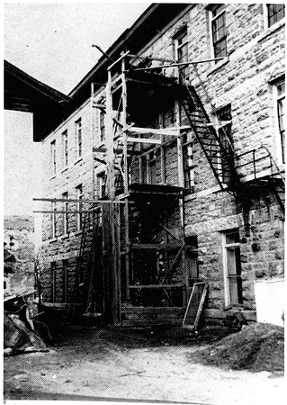 Ricks Academy Fire Escape 1946