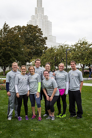 More than 600 participants ran in a 37 mile relay race, beginning at the Rexburg Temple and ending in Idaho Falls.