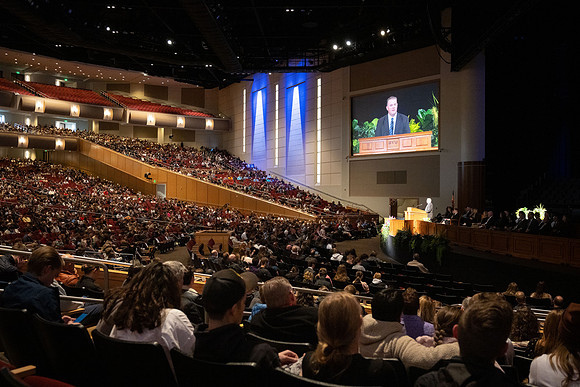 Devotional with Marc Stewart, BYU-daho Budget Officer.