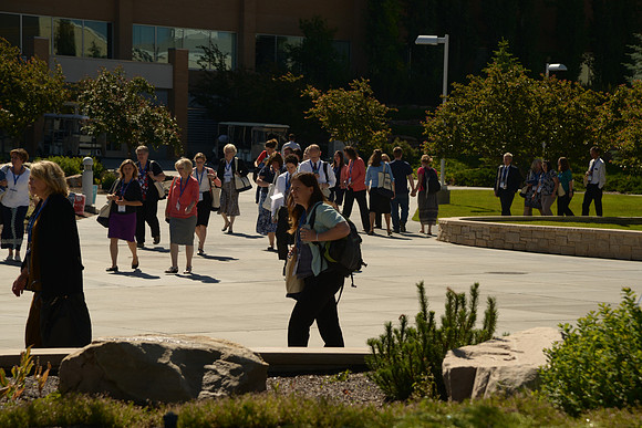 Online Instructors gather for a conference at BYU-Idaho. Photos by Photo Services