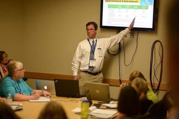 Online Instructors gather for a conference at BYU-Idaho. Photos by Photo Services