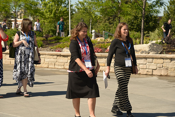 Online Instructors gather for a conference at BYU-Idaho. Photos by Photo Services