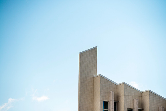 The Taylor Building on a beautiful spring afternoon.