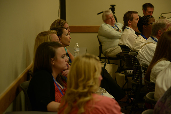 Online Instructors gather for a conference at BYU-Idaho. Photos by Photo Services