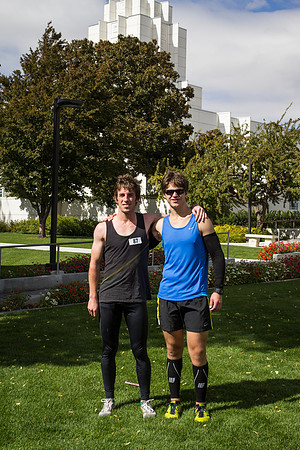 More than 600 participants ran in a 37 mile relay race, beginning at the Rexburg Temple and ending in Idaho Falls.