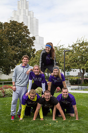More than 600 participants ran in a 37 mile relay race, beginning at the Rexburg Temple and ending in Idaho Falls.