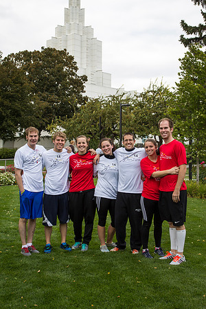 More than 600 participants ran in a 37 mile relay race, beginning at the Rexburg Temple and ending in Idaho Falls.