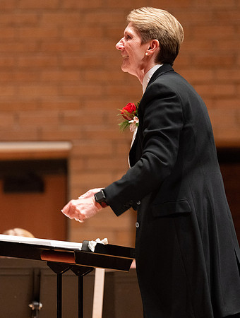 A retirement concert and reception for Diane Soelberg the director of the Symphony Band.