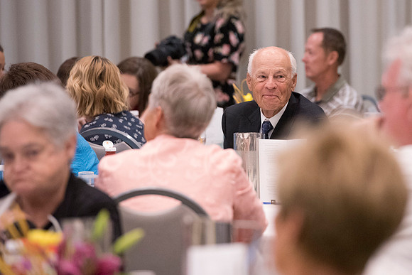 The Emeritus Breakfast and 50 Year Reunion was held where LaMar Barrus Received the Alumni Award of Excellence.