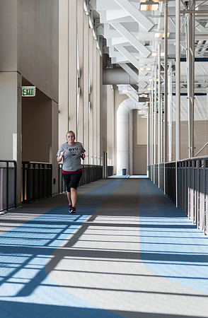 The indoor track is found in the BYU-Idaho Center.