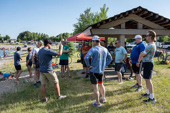 Strength & Conditioning Academy Triathlon Camp at Rigby's, Jefferson Lake.