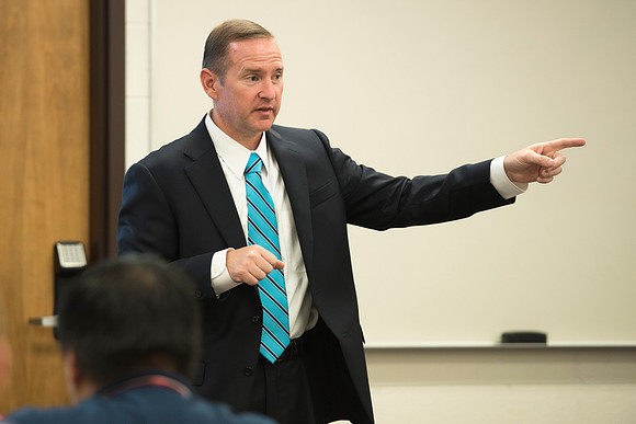 College of Business and Communications faculty, Steven Rigby.