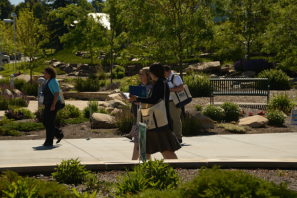 Online Instructors gather for a conference at BYU-Idaho. Photos by Photo Services