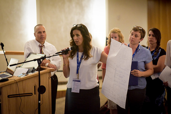 Online Instructors gather for a conference at BYU-Idaho. Photos by Photo Services