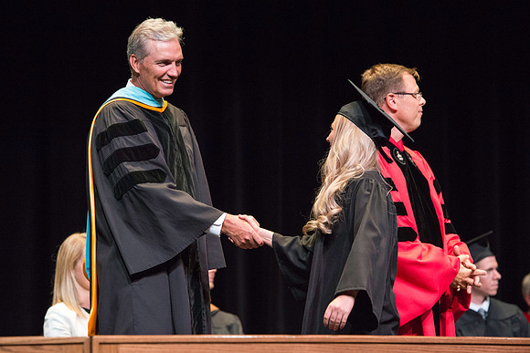 BYU-Idaho graduation. Convocation for the College of Business and Communication.