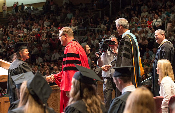 Convocation for the College of Business and Communication.