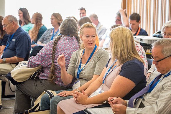 Online Instructors come to BYU-Idaho campus for further learning to enhance teaching skills.