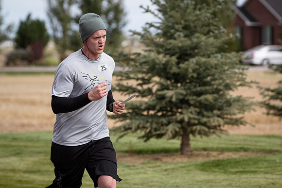 More than 600 participants ran in a 37 mile relay race, beginning at the Rexburg Temple and ending in Idaho Falls.