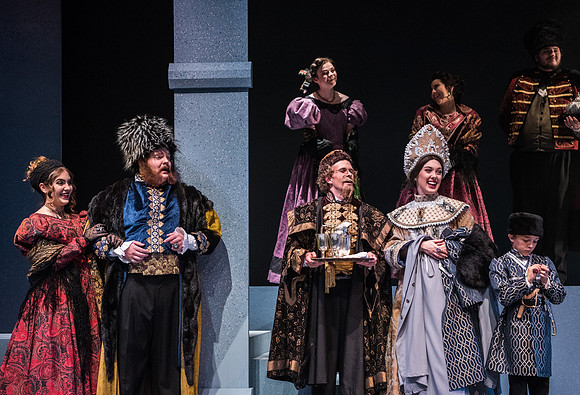Center Stage presents a performance of Shakespeare's "A Winter's Tale." Fall Semester.