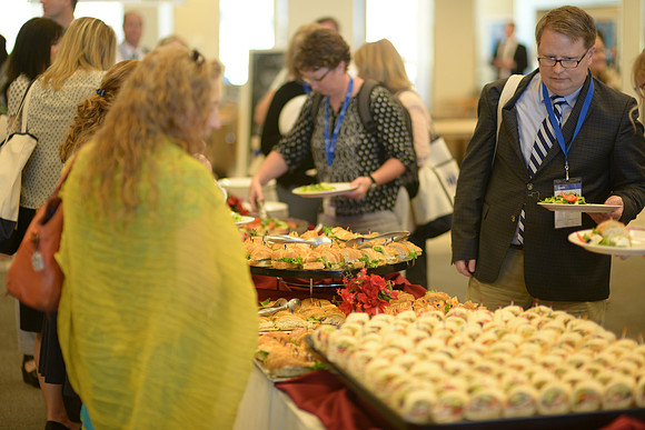 Online Instructors gather for a conference at BYU-Idaho. Photos by Photo Services